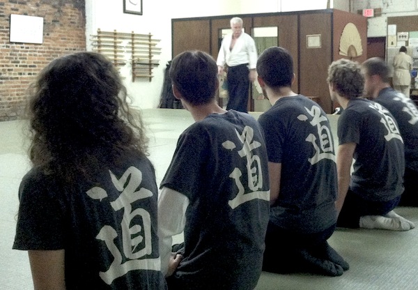 VCU aikido class at Richmond Aikido Kai